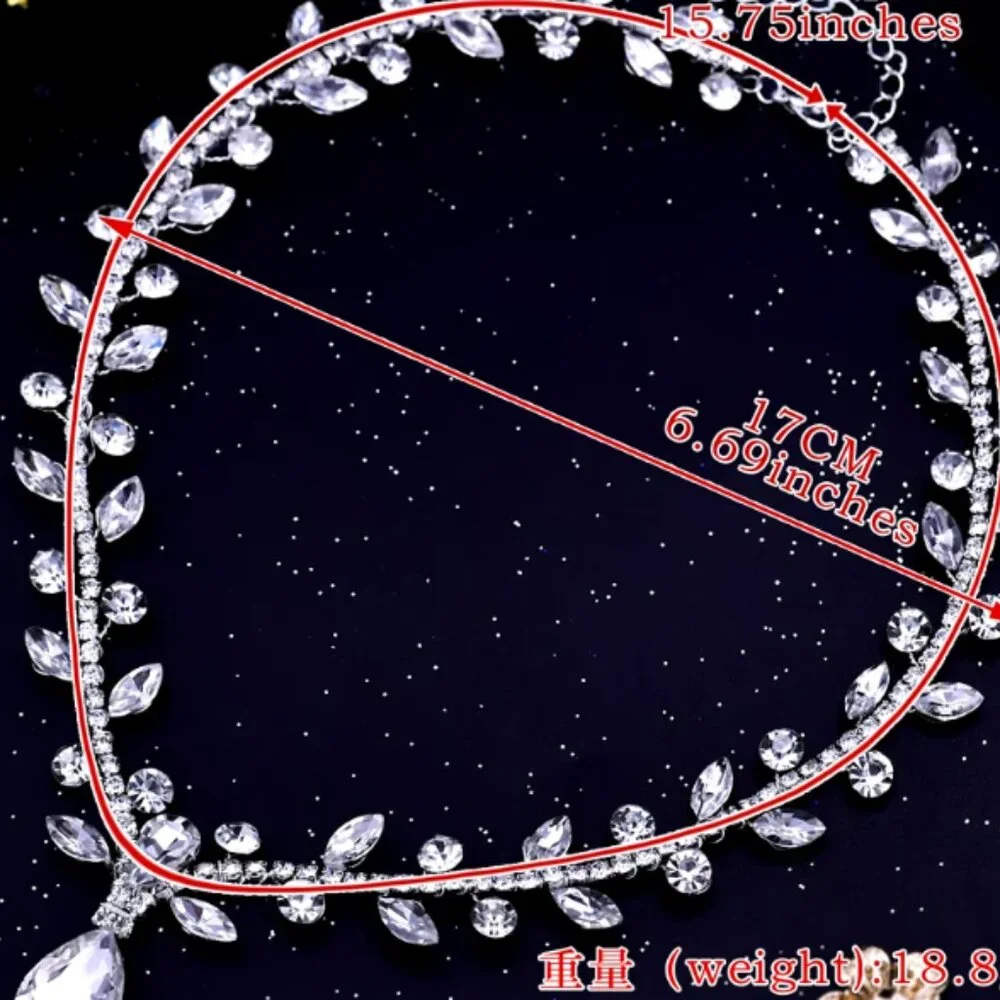 The Moonlit Enchantment Bridal Set - Picture 14 of 16